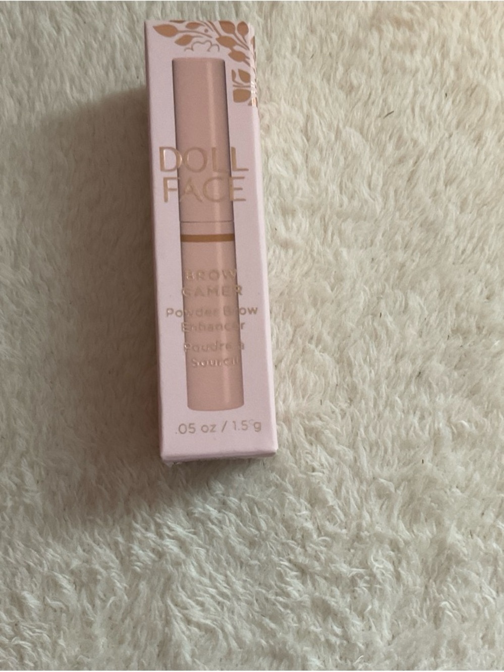 Powder Brow Enhancer — Light Nude (Soft Pink Packaging)